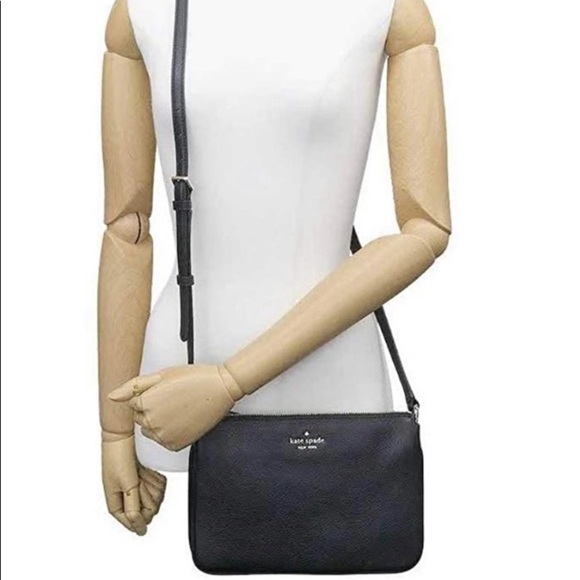 NWT Kate Spade ♠️ Triple Gusset Crossbody - Picture 4 of 9